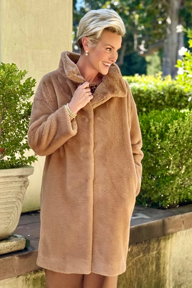 タグ付新品HERNO 24AW SOFT FAUX FUR COAT HERNO(ヘルノ)】SOFT FAUX FUR COAT｜PARIGOT ONLINE（パリゴオンライン）