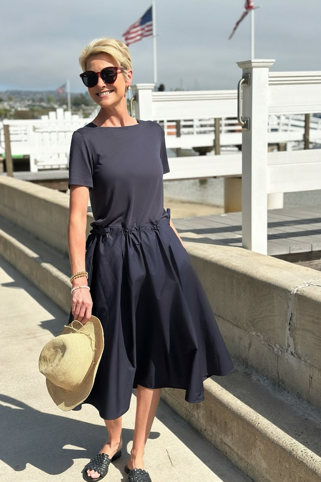 knit dress navy LOOBIS Women's 2024 Knit Long Sweater Dress Ribbed Knit Sweater Dress Navy Blue at Amazon Women's Clothing store