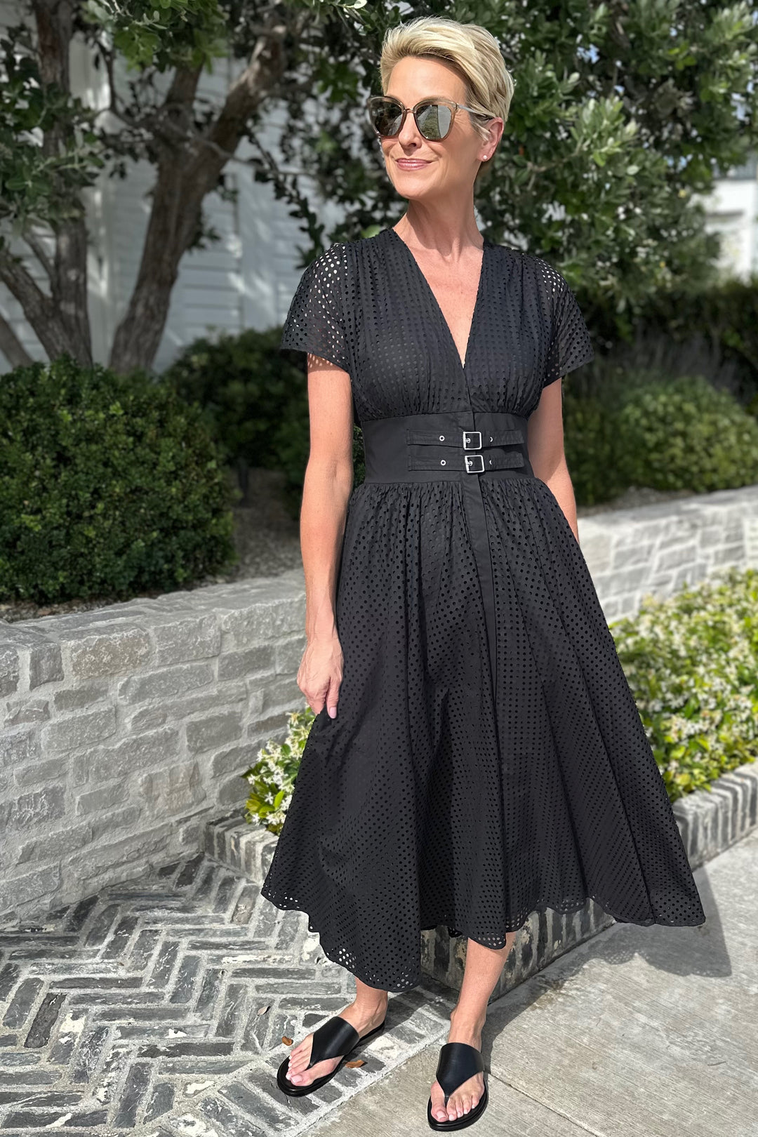 MeimeiJ Laser-Cut Dress | Pearls San Marino MeimeiJ Laser-Cut Dress | Pearls San Marino