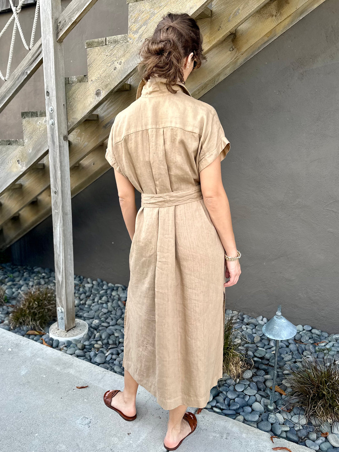 Rosso35 Belted Polo Dress